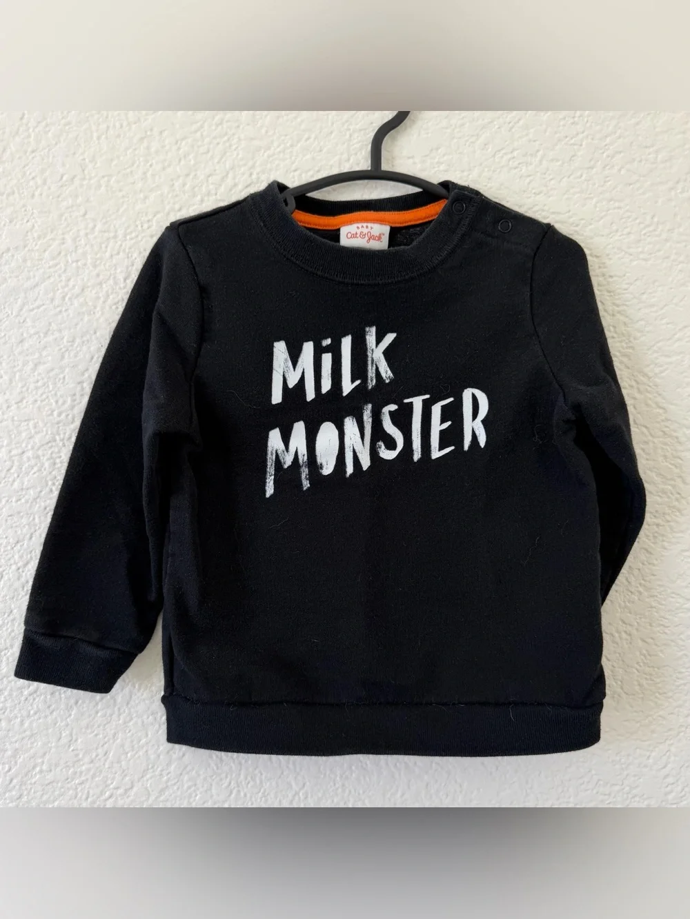 Cat & Jack Milk Monster Outfit